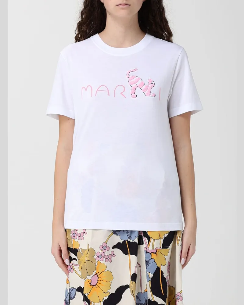 Marni T-shirt damen Weiß