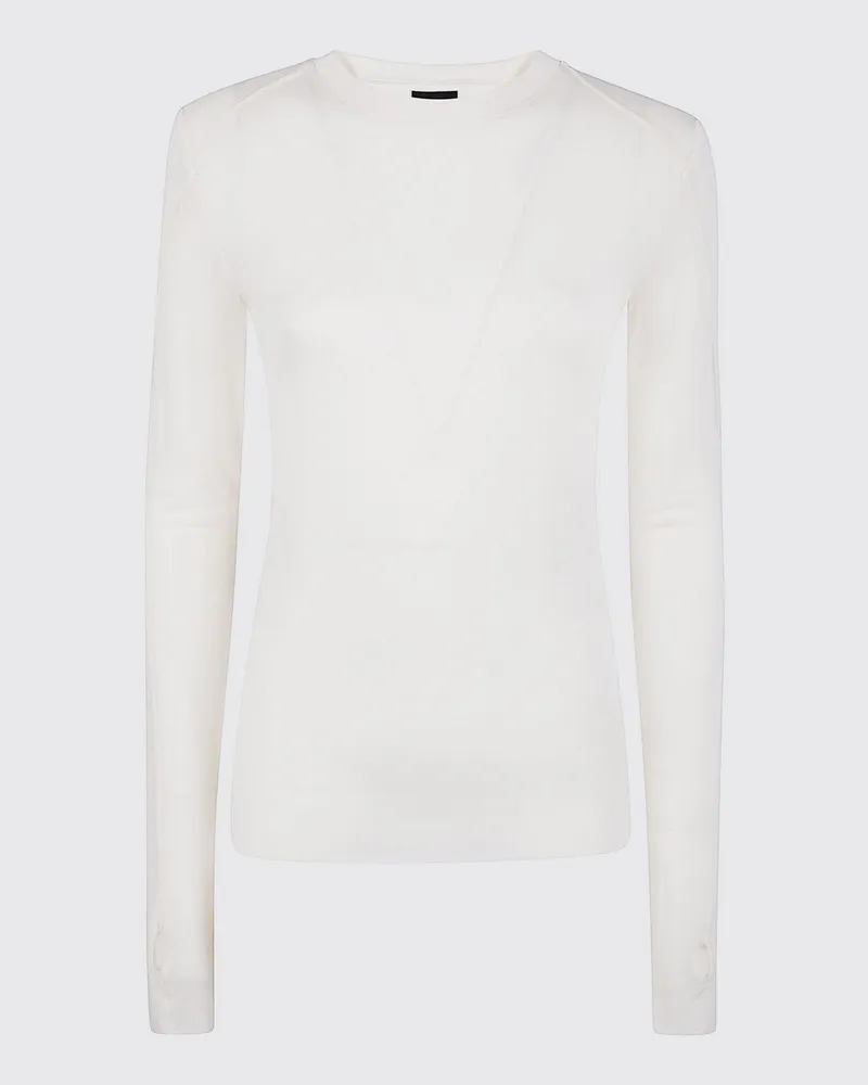 THOM KROM Pullover damen Weiß