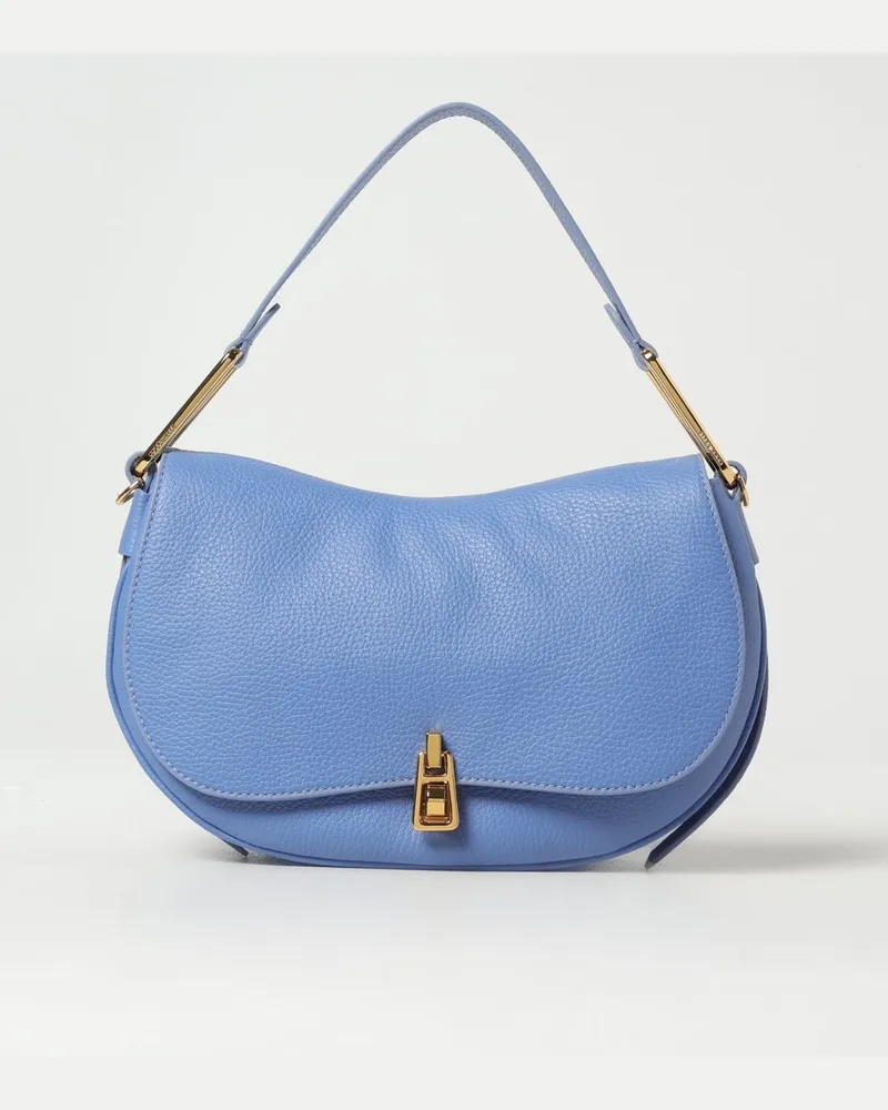 Coccinelle Schultertasche damen Hellblau
