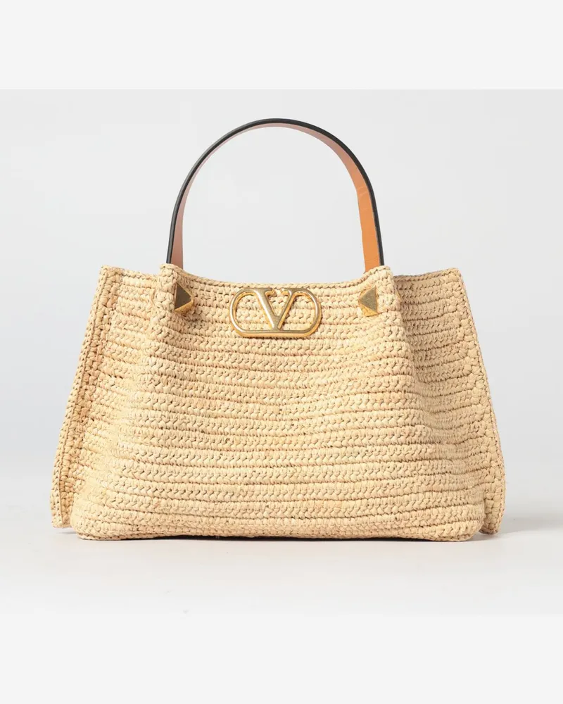Valentino Garavani Schultertasche damen Natural