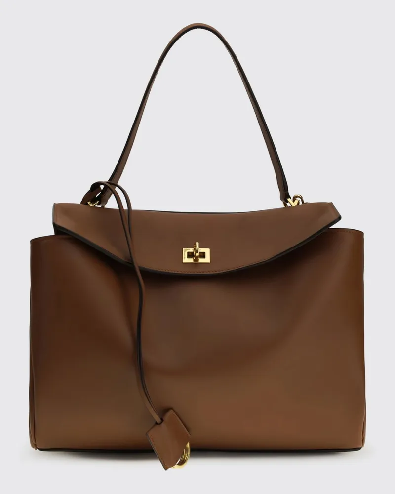 Balenciaga Rodeo Tasche aus Leder Braun