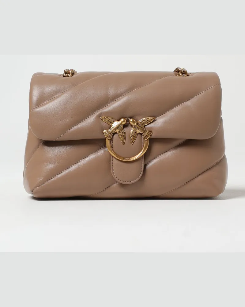 Pinko Schultertasche damen Beige