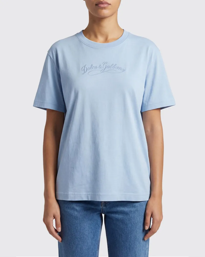 Dolce & Gabbana T-shirt damen Dolce & Gabbana Blau