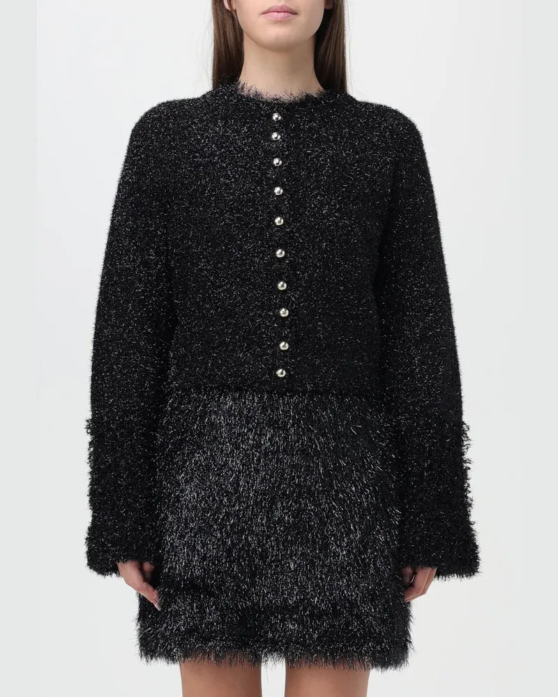 Paco Rabanne Strickjacke damen Schwarz