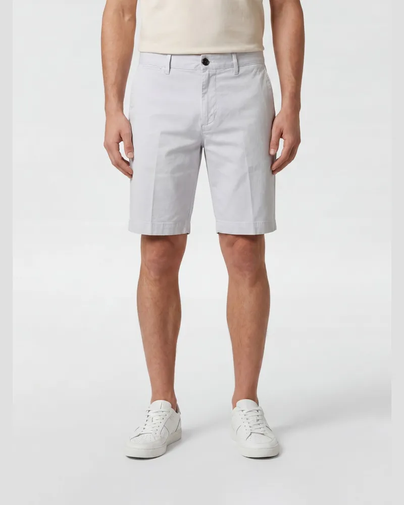 Incotex Chino-Shorts aus Stretch-Baumwolle mit schrägen Taschen und mittlerer Taille Blau
