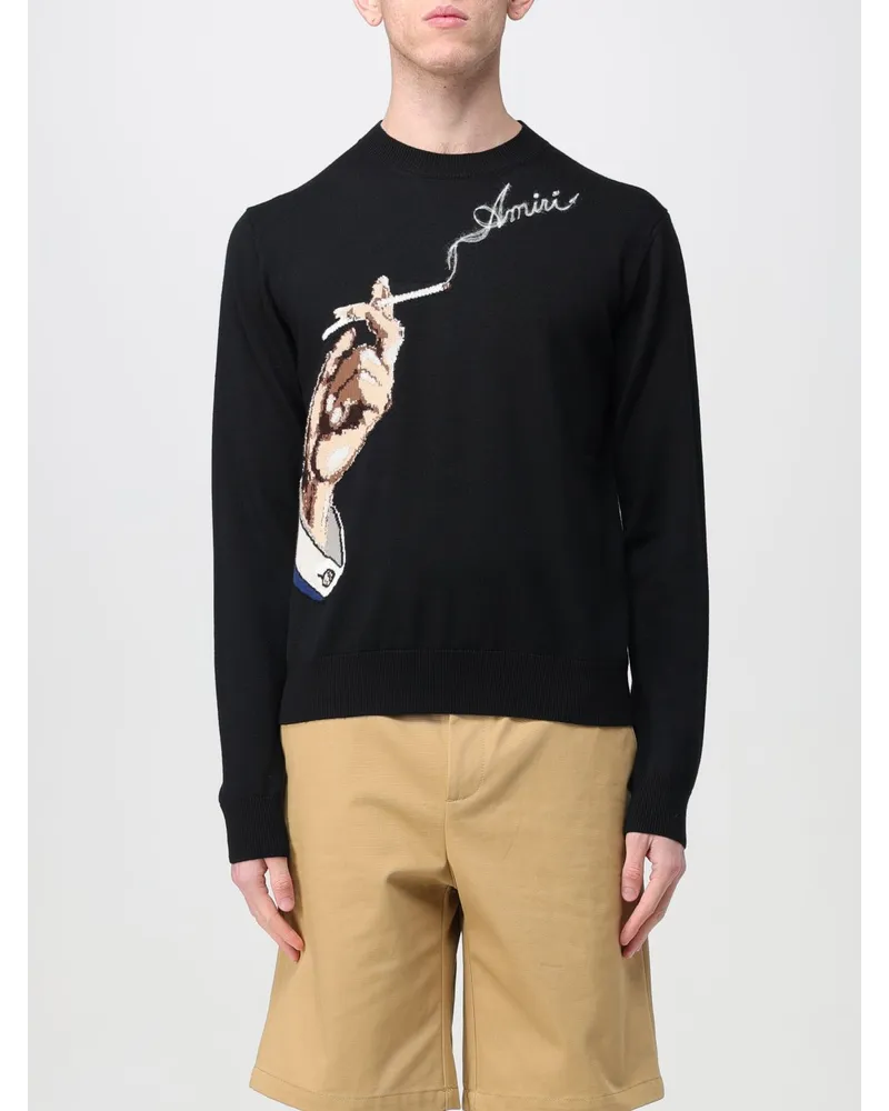 Amiri Pullover Schwarz