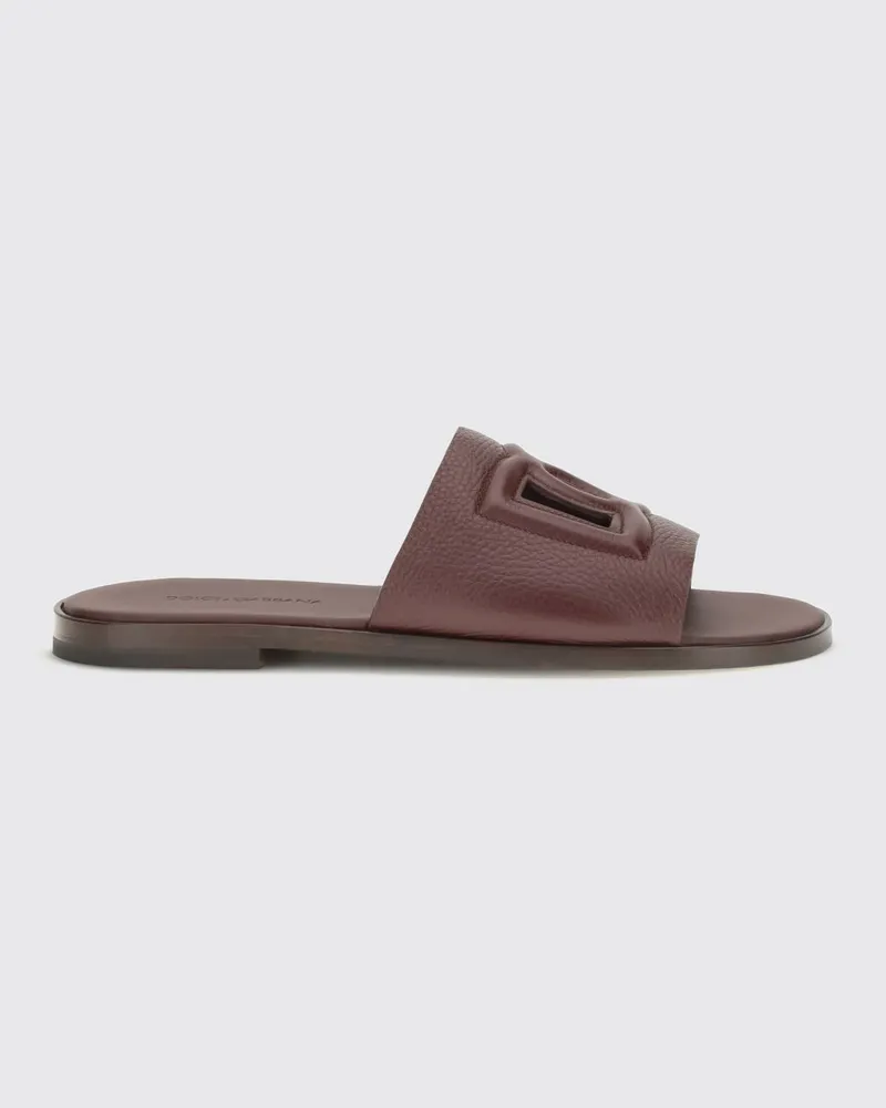 Dolce & Gabbana DOLCE  GABBANA Sandalen herren Dolce & Gabbana Burgunderrot