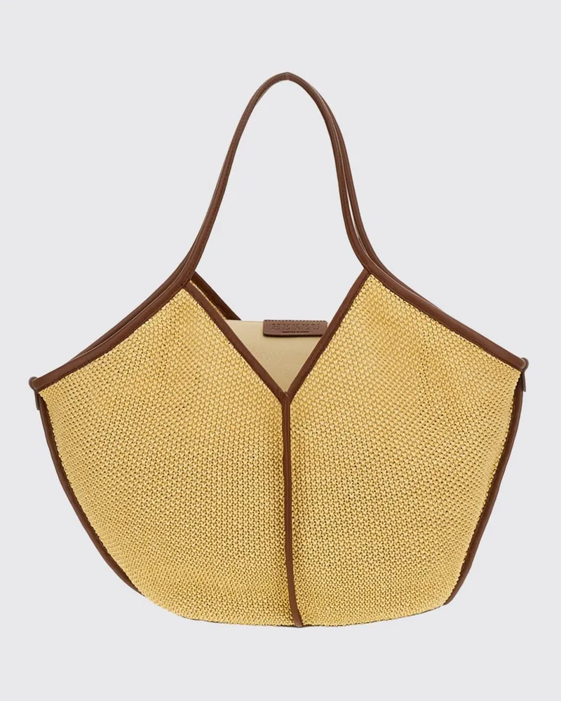 HEREU Schultertasche damen Beige