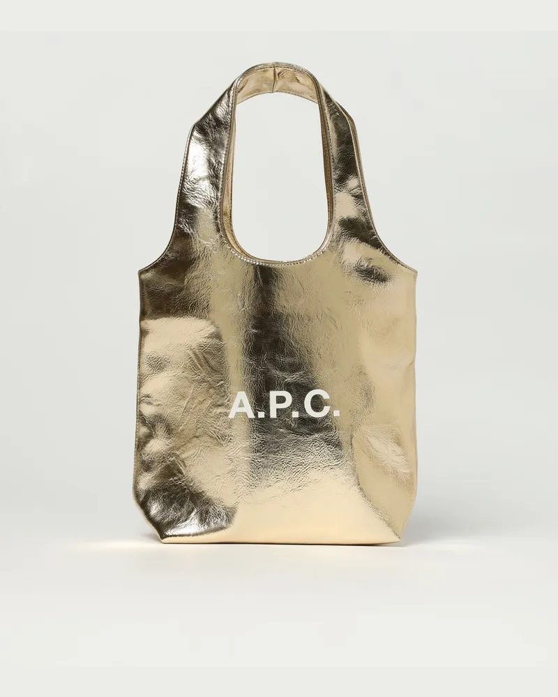 A.P.C. Handtasche damen Gold