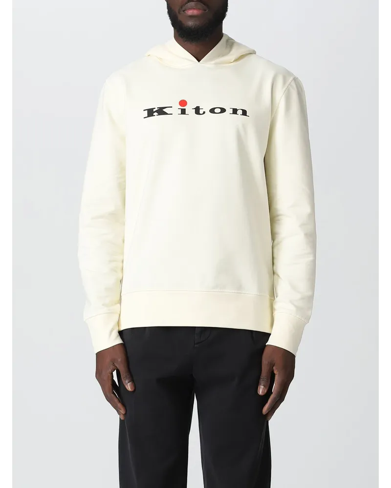 Kiton Sweatshirt herren Yellow