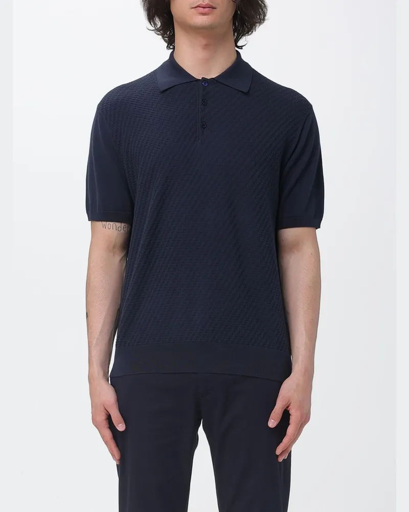 Canali Pullover herren Blau