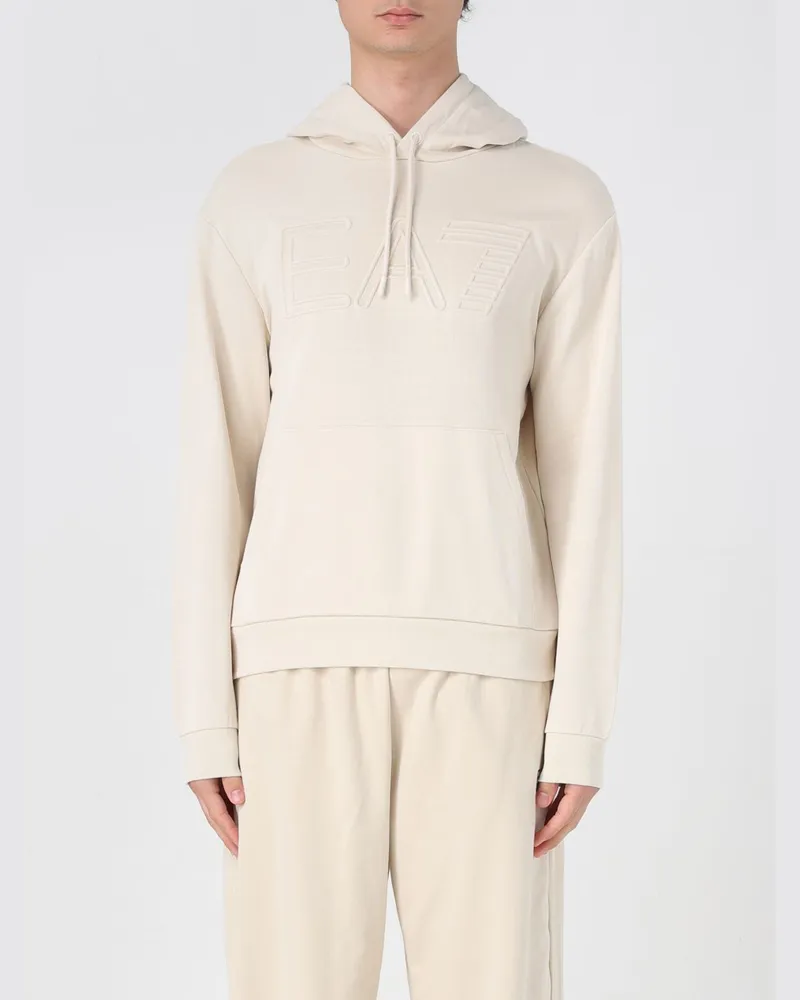 EA7 Sweatshirt herren Ivory
