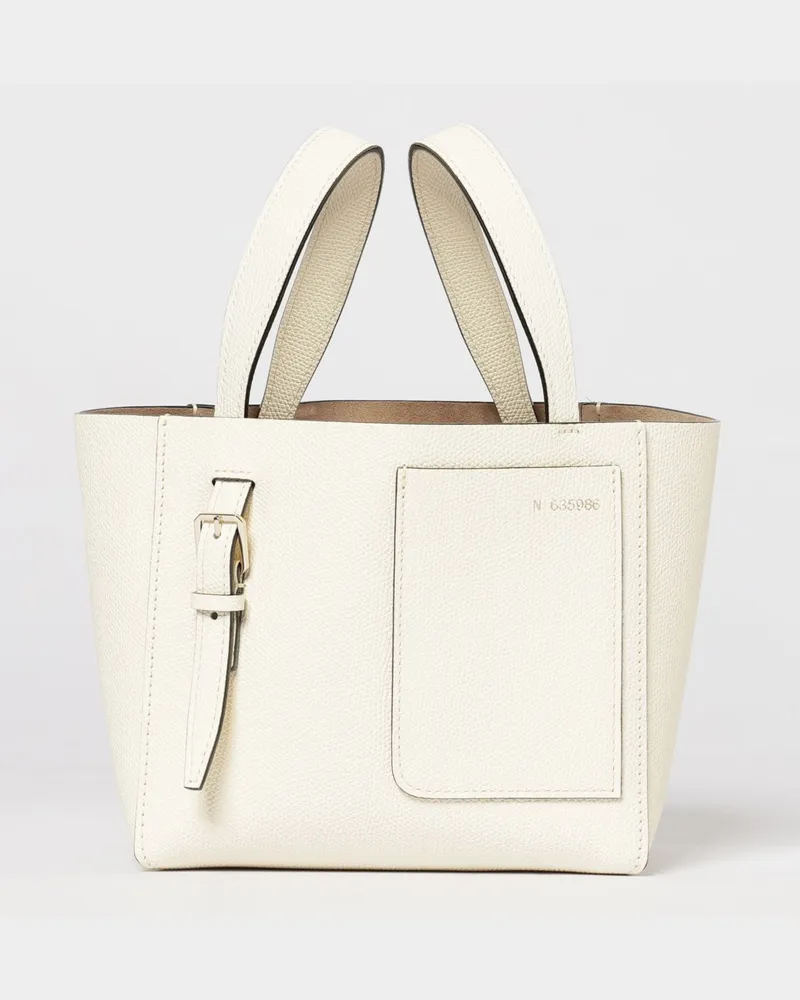 Valextra Schultertasche damen Weiß