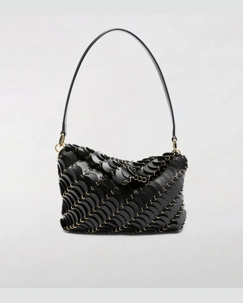 Paco Rabanne Schultertasche damen Schwarz