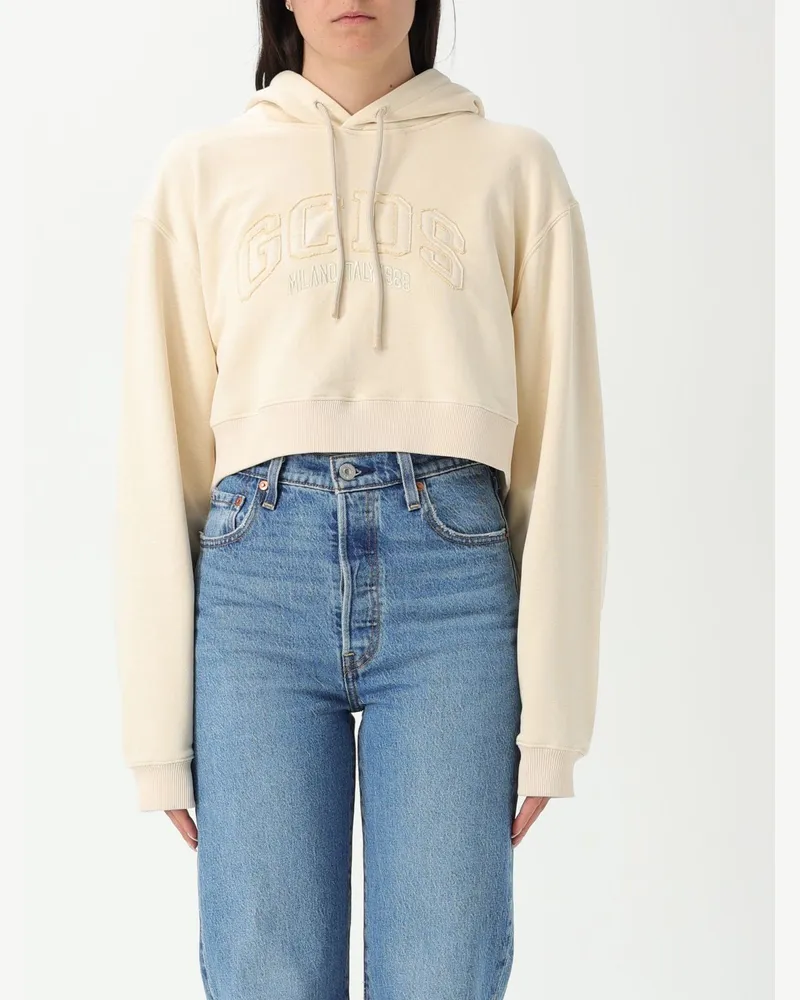 GCDS Pullover damen Beige
