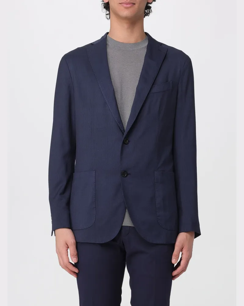 Boglioli Jacke herren Blau