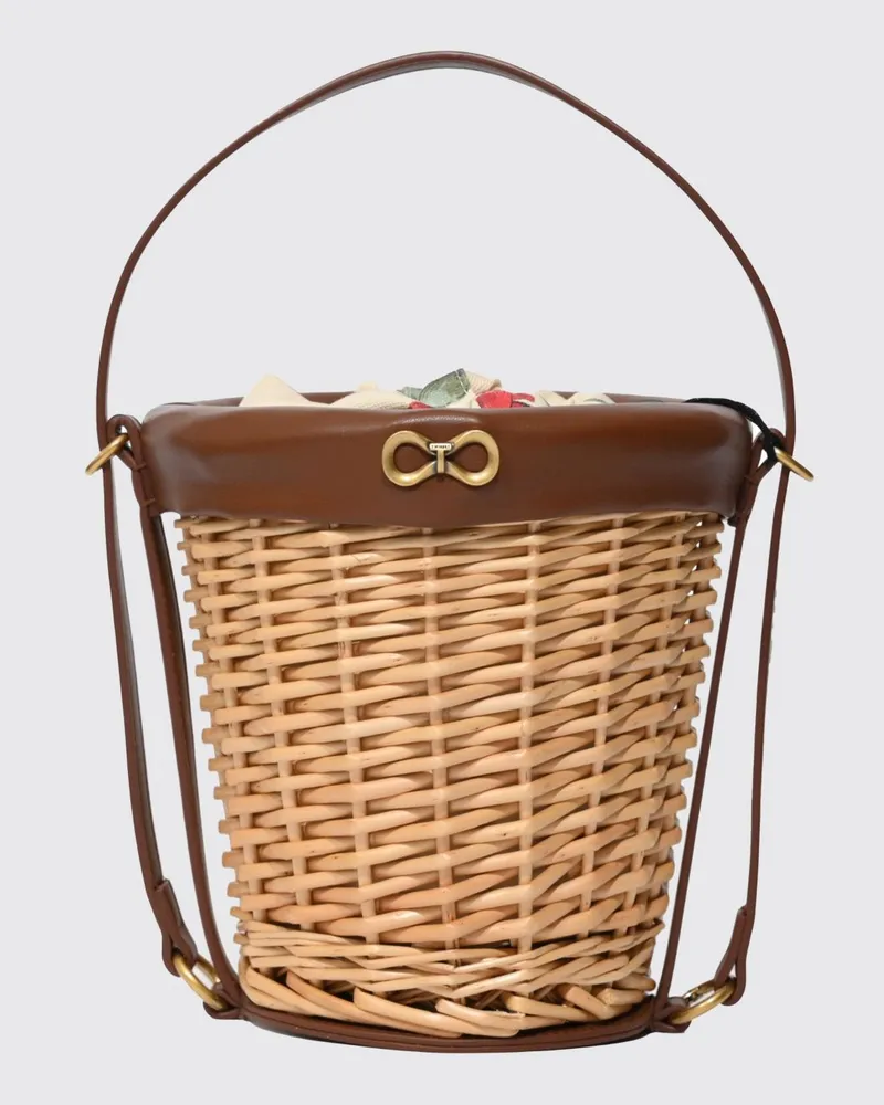 Twin-Set Schultertasche damen Beige