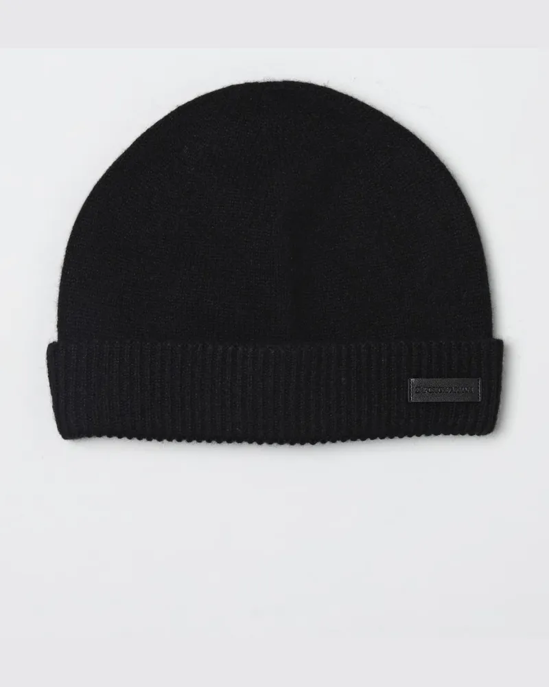 Emporio Armani Hut herren Schwarz