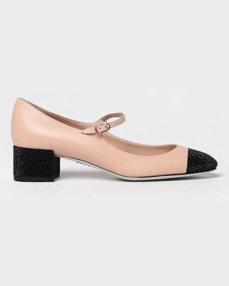 René Caovilla Schuhe damen Puder