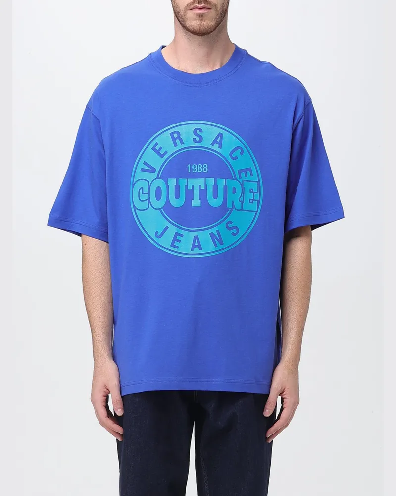 Versace Jeans T-shirt herren Blau