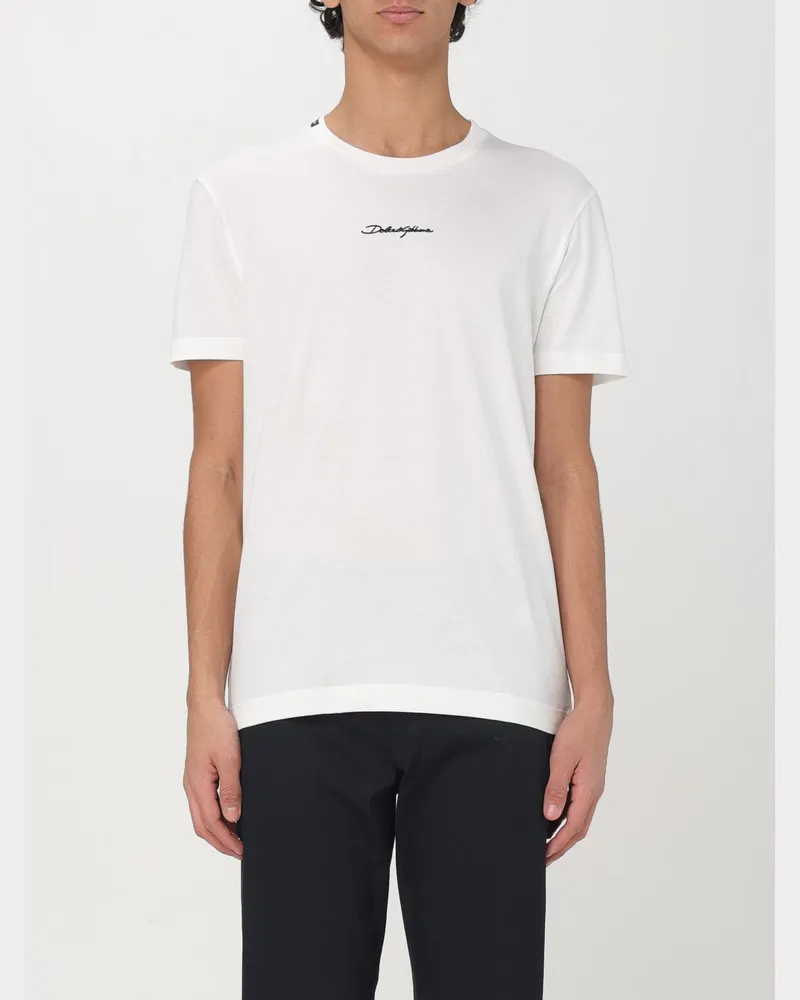 Dolce & Gabbana T-shirt herren Dolce & Gabbana Weiß