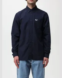 Fred Perry Hemd Navy