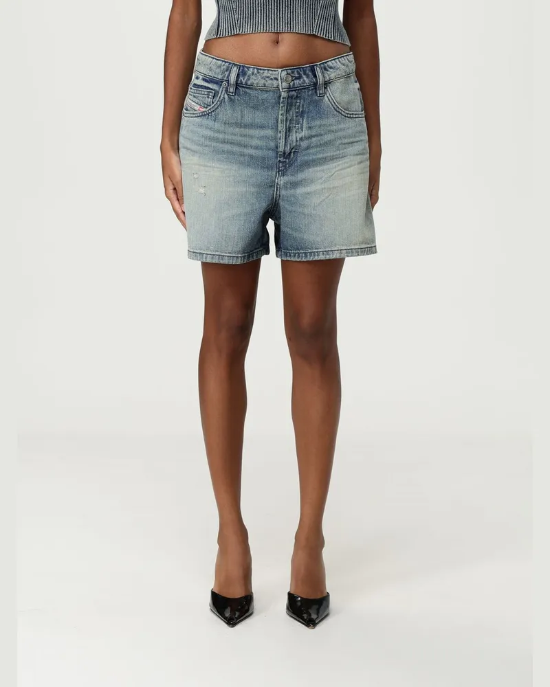 Diesel Shorts damen Blau