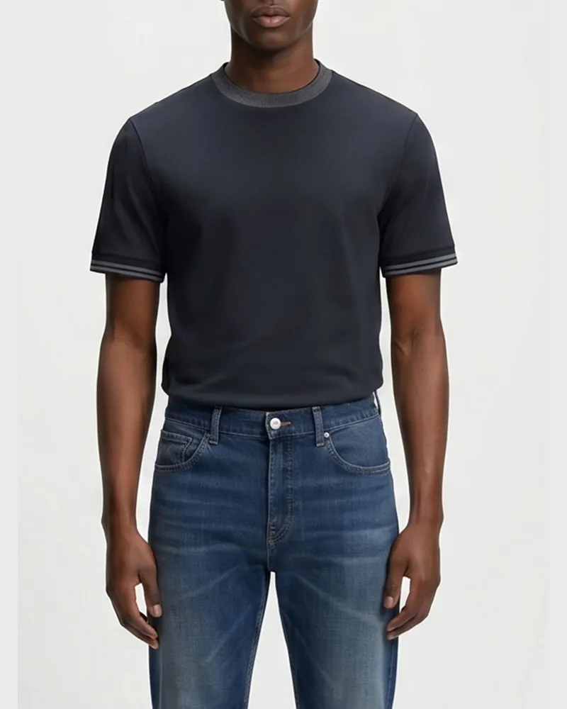 HUGO BOSS Polo herren Blau