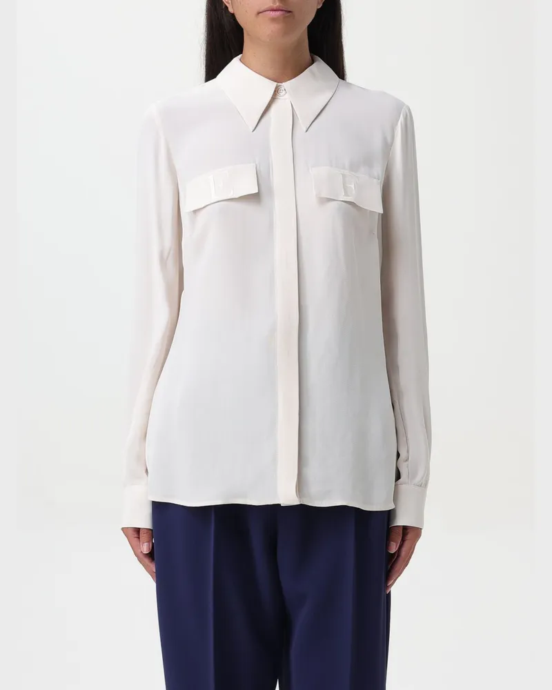 Elisabetta Franchi Hemdbluse damen Weiß