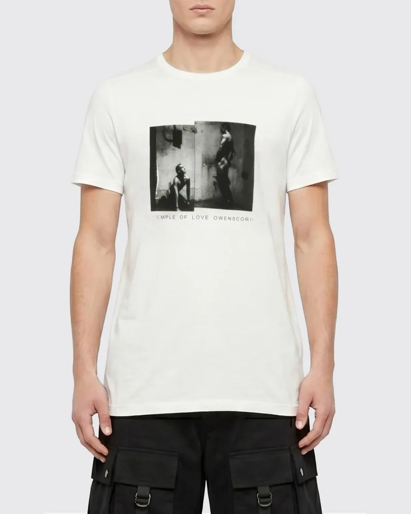 DRKSHDW by Rick Owens T-shirt herren Milch