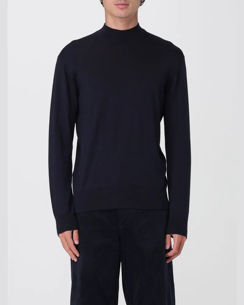 Paolo Pecora Milano Pullover herren Blau