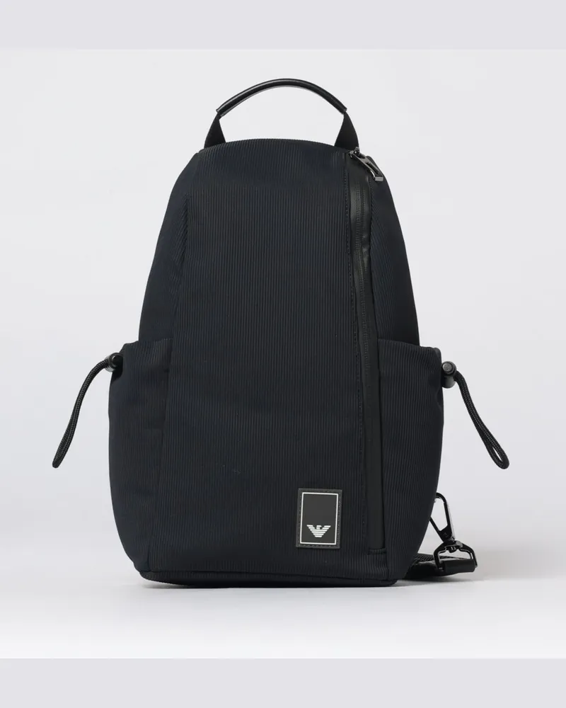Emporio Armani Rucksack herren Blau