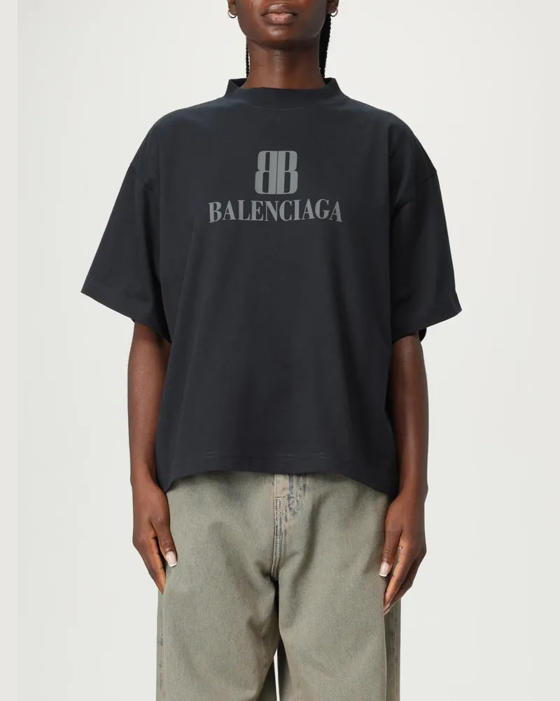 Balenciaga T-shirt damen Schwarz