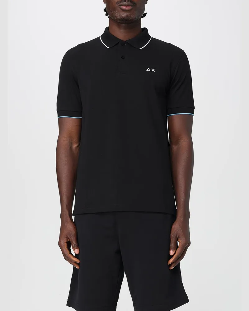 Sun68 Polo herren Schwarz
