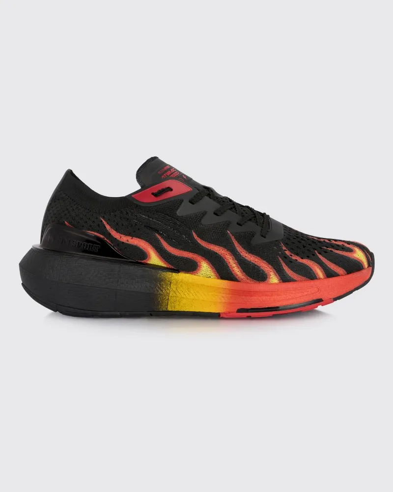 Philipp Plein Atomic Speed Sneakers aus Häkelstrick Schwarz
