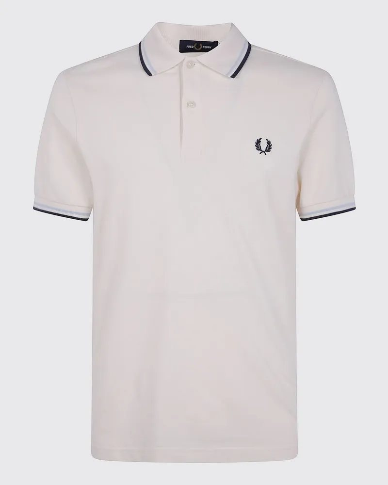 Fred Perry Polo herren Weiss