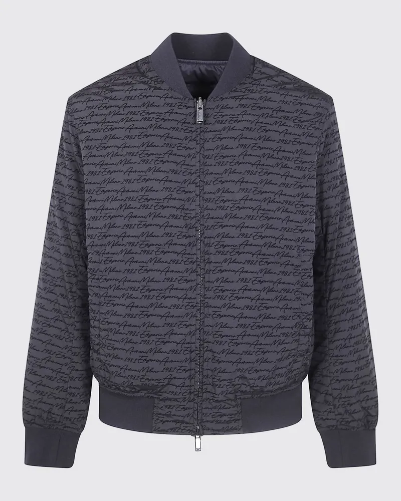 Emporio Armani Mantel herren Blau