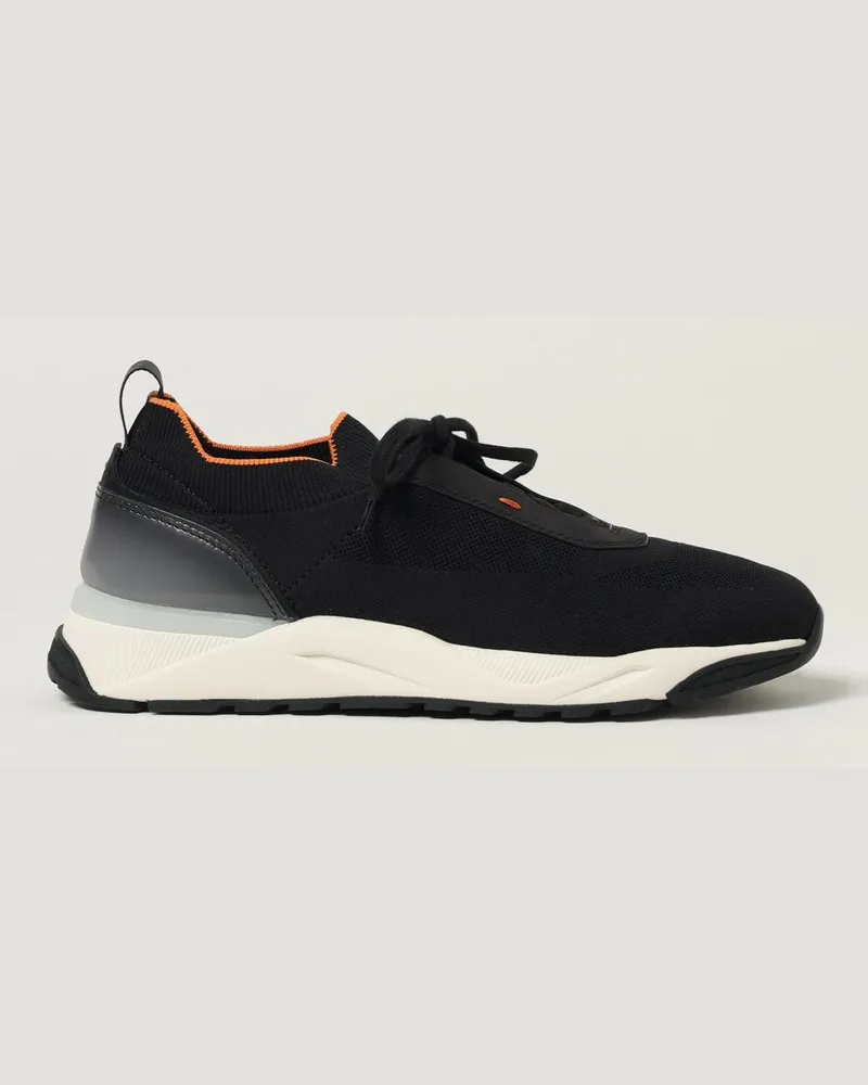 Santoni Sneakers herren Schwarz