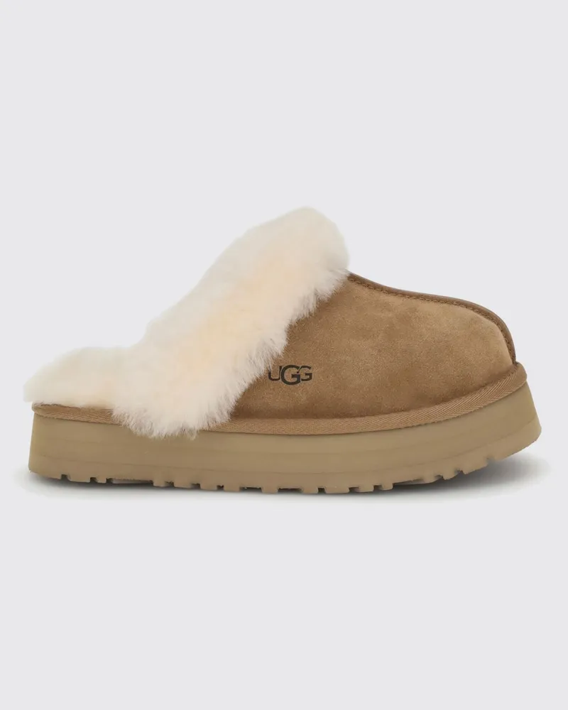 UGG Flache sandalen damen Wallnuss