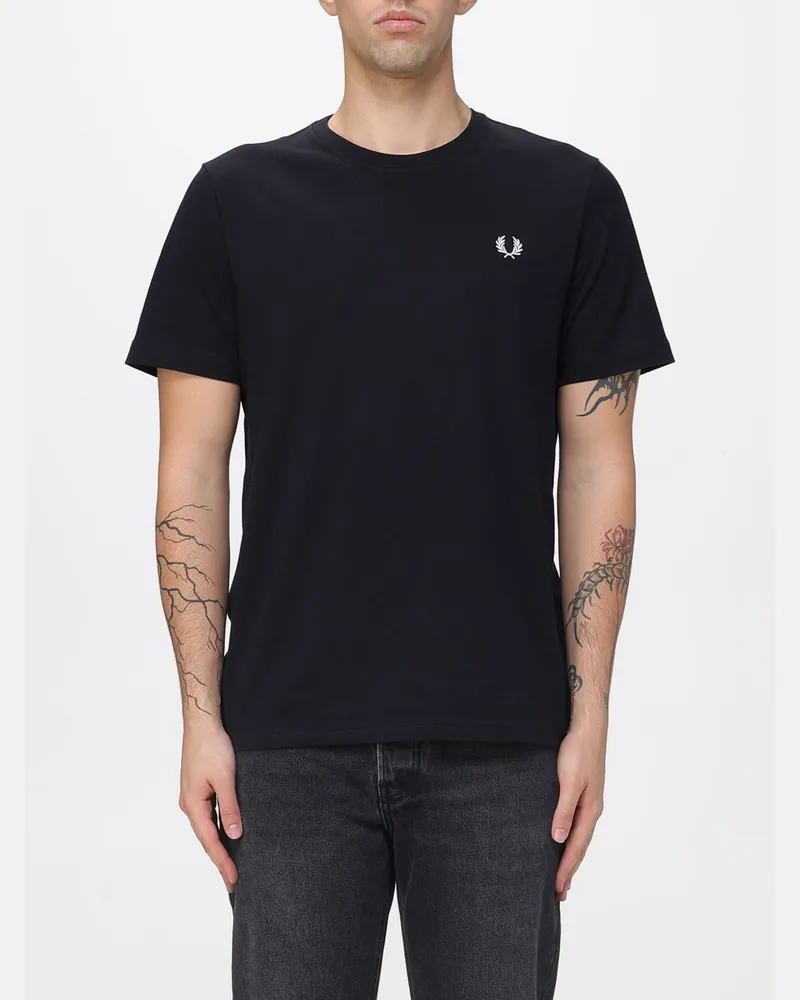 Fred Perry T-shirt herren Schwarz