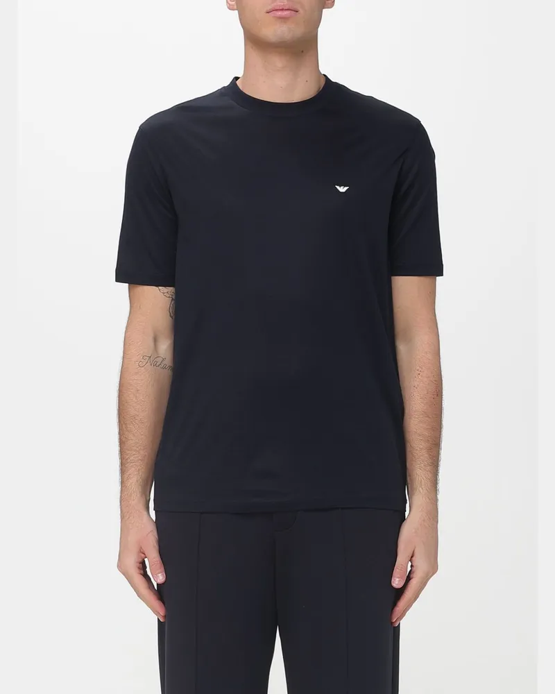 Emporio Armani Polo herren Blau