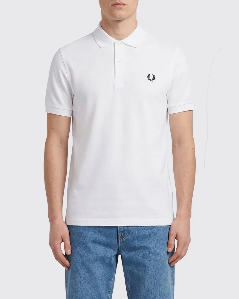 Fred Perry Polo herren Weiß