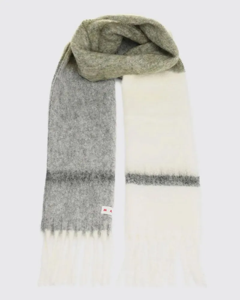 Marni Schal damen Grau
