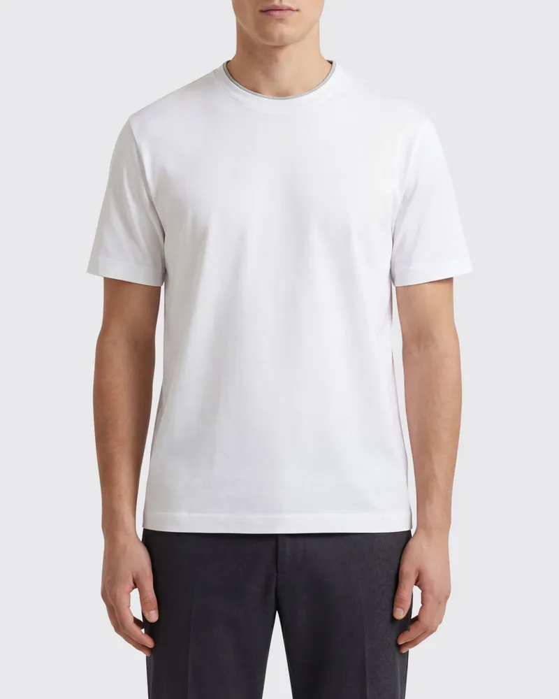 Eleventy T-shirt herren Weiß