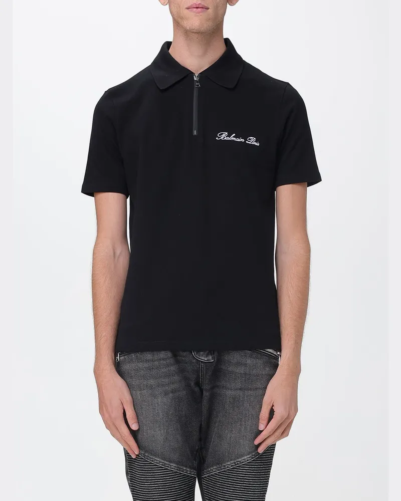 Balmain Polo herren Schwarz