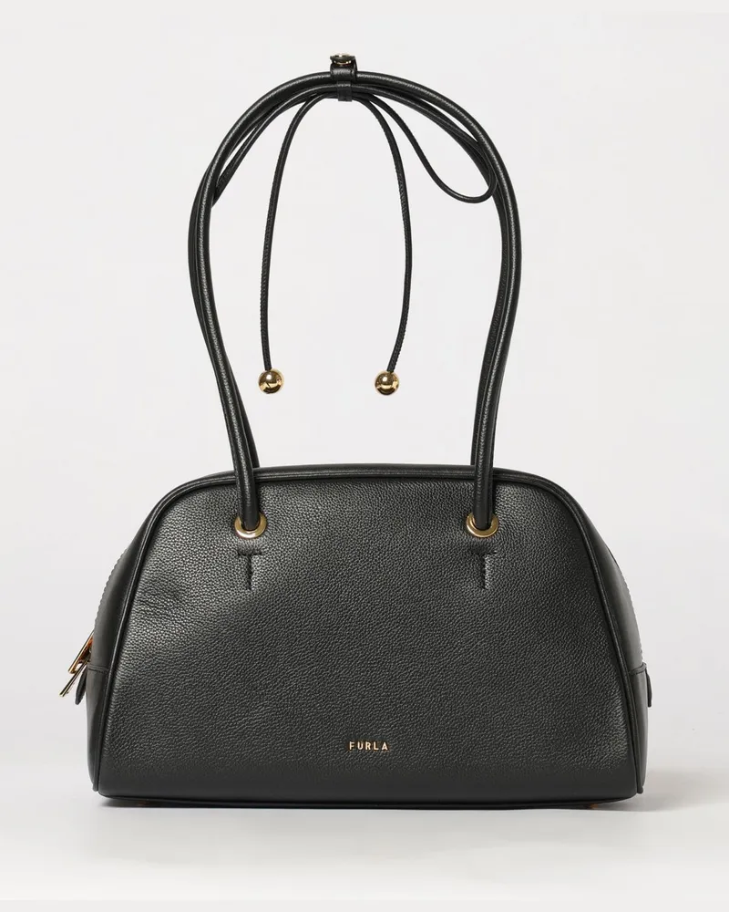 Furla Schultertasche damen Schwarz