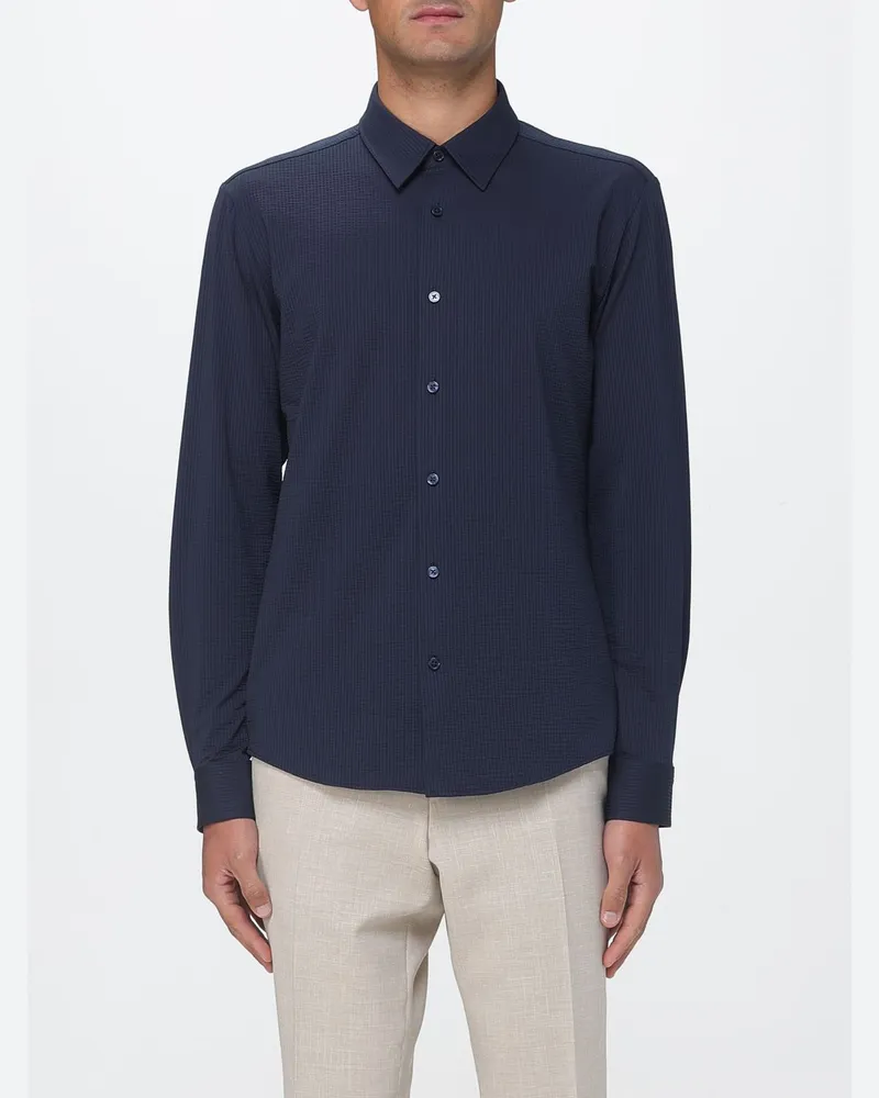 HUGO BOSS Hemd herren Blau