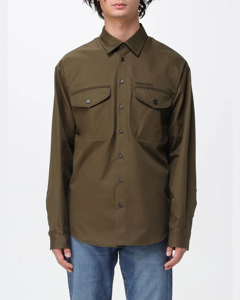 Dsquared2 Hemd herren Grün