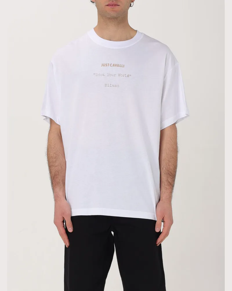 Just Cavalli T-shirt herren Weiß