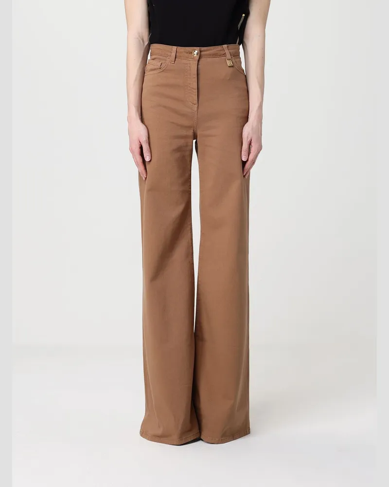 Elisabetta Franchi Hose damen Kakao